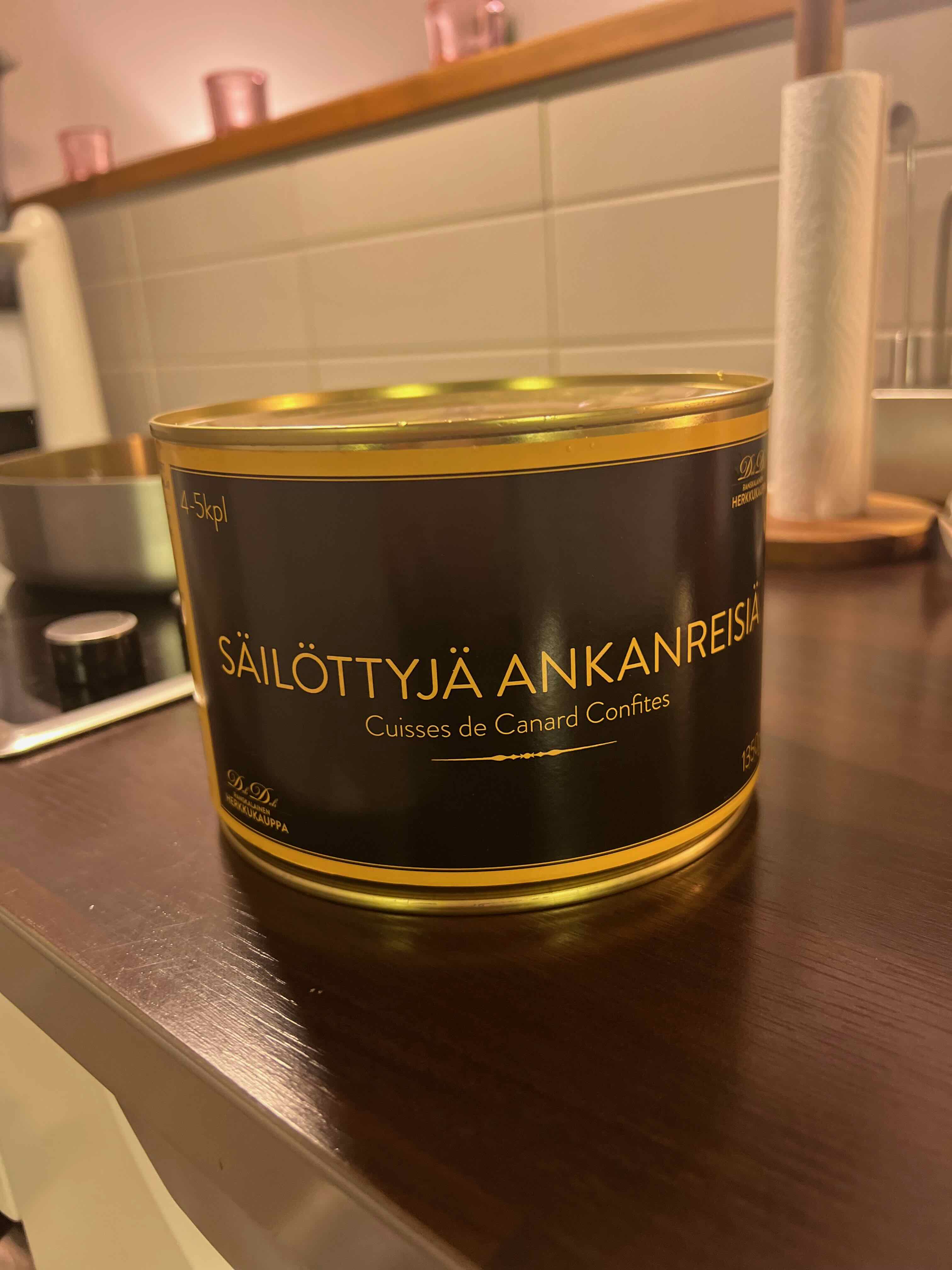 Confit de Canard säilyketölkki