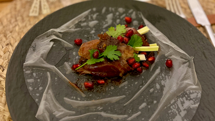 Ankkaa riisipaperissa - Ankka Confit